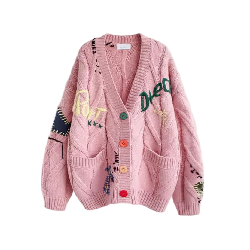 ROBBY Embroidery Cardigan