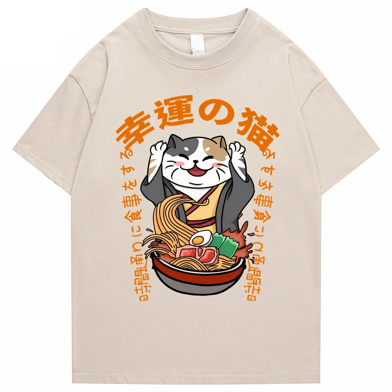 ROBBY Ramen Cat T-Shirt