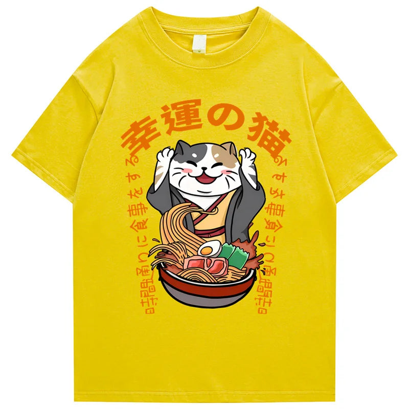 ROBBY Ramen Cat T-Shirt