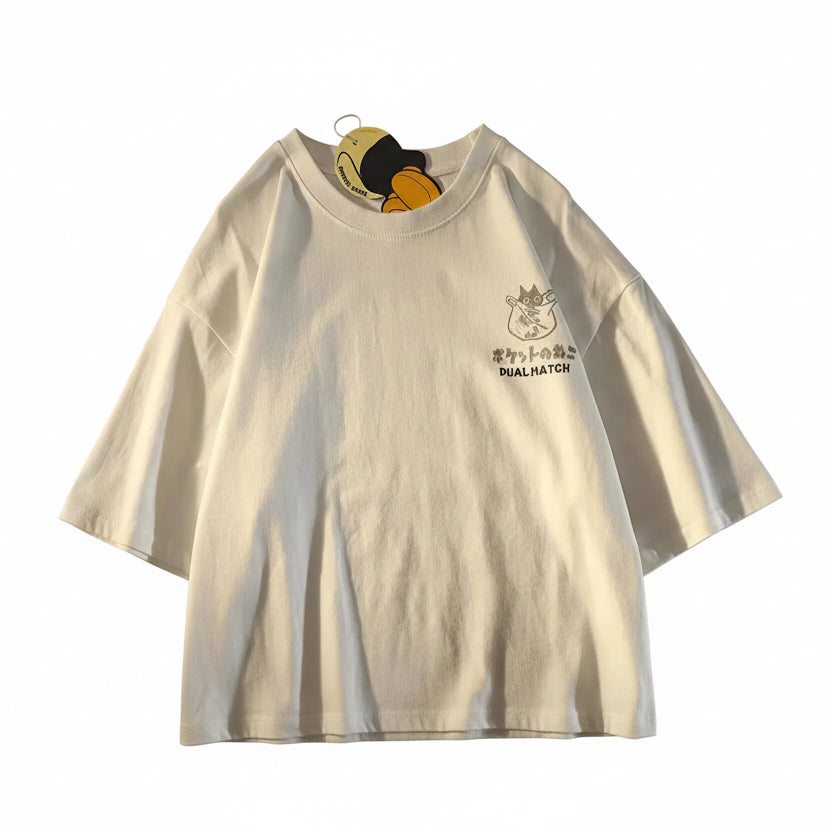 ROBBY Retro Pocket Cat T-shirt