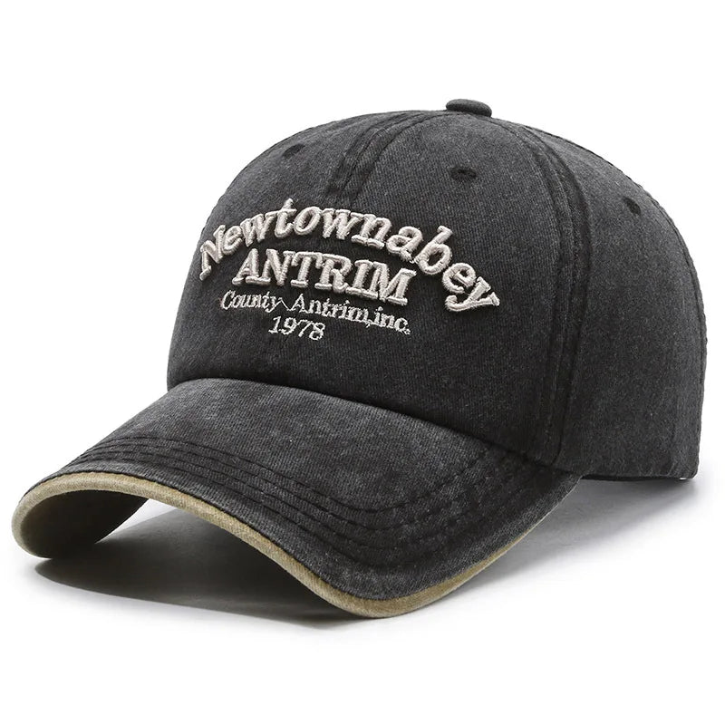 ROBBY Retro "New Town Abey" Baseball Cap