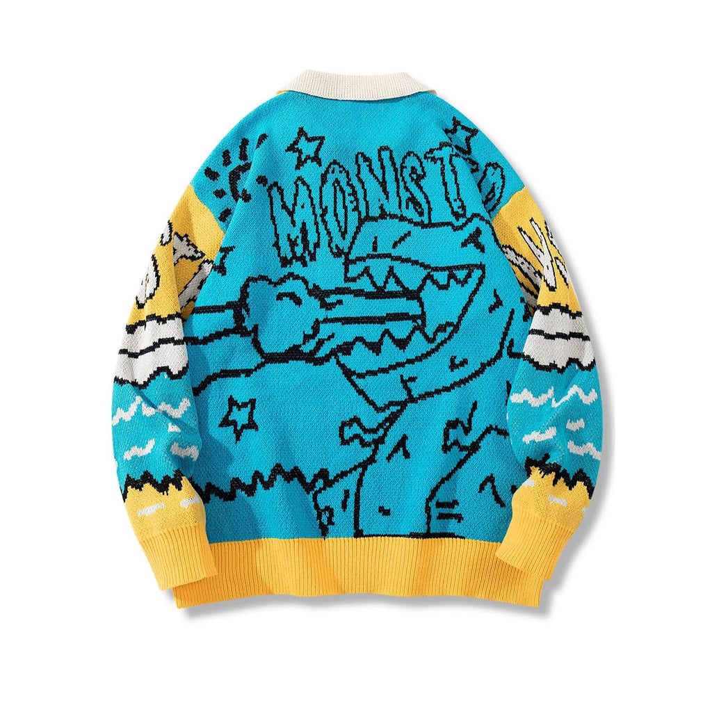 ROBBY Dinosaur Knitted Sweater