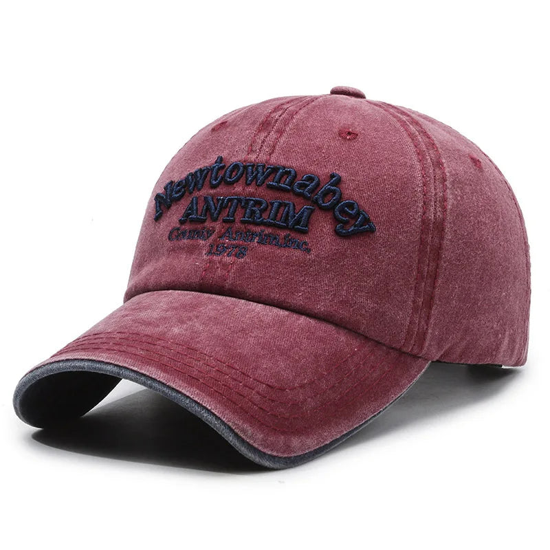 ROBBY Retro "New Town Abey" Baseball Cap