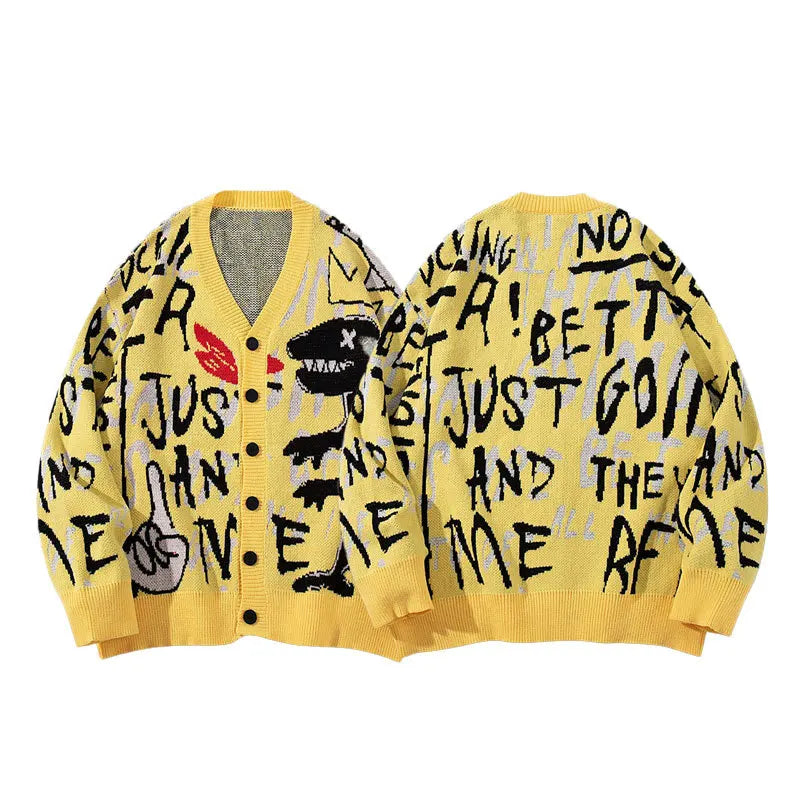 ROBBY Golden Dino Cardigan