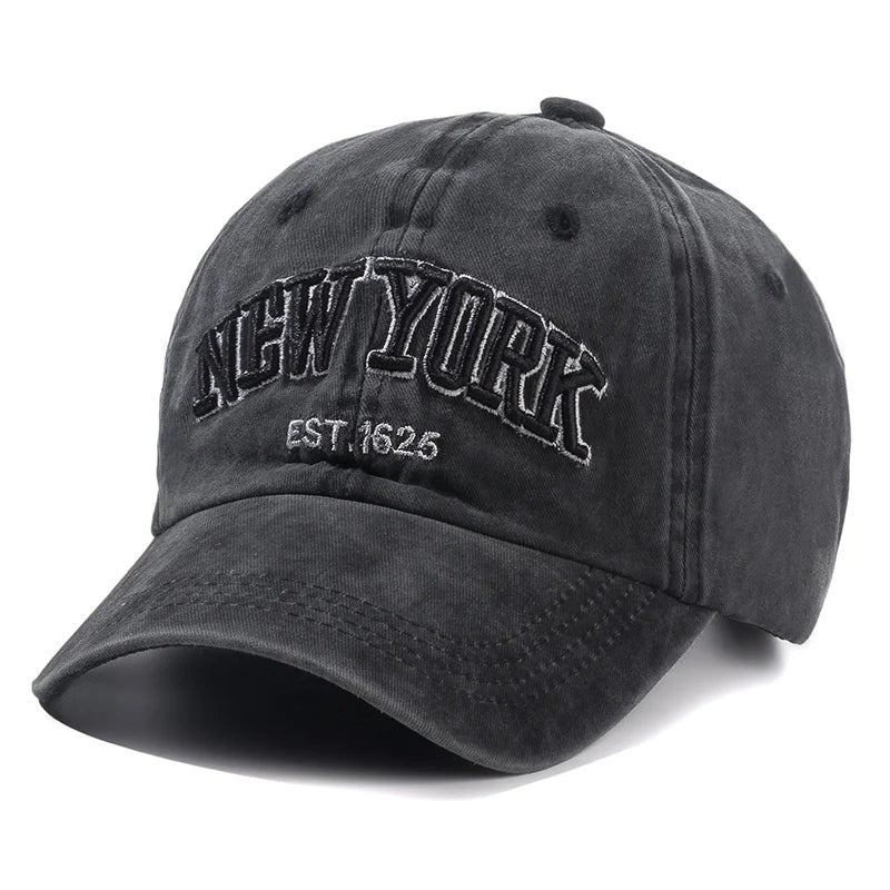 ROBBY New York Washed Snapback Hat