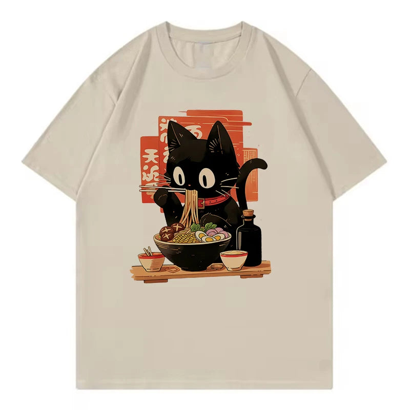 ROBBY Ramen Cat V4 T-Shirt