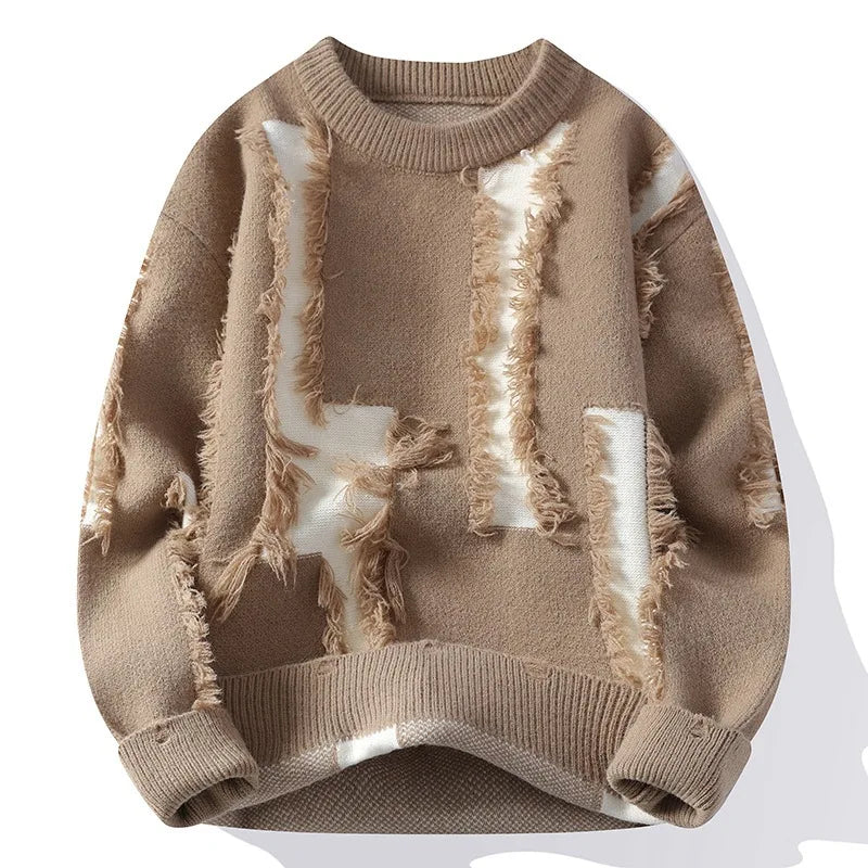 ROBBY Ripped Knitted Sweater
