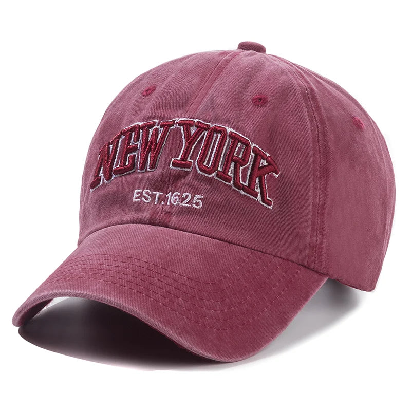 ROBBY New York Washed Snapback Hat