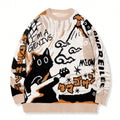 ROBBY Rock Star Cat Knitted Sweater