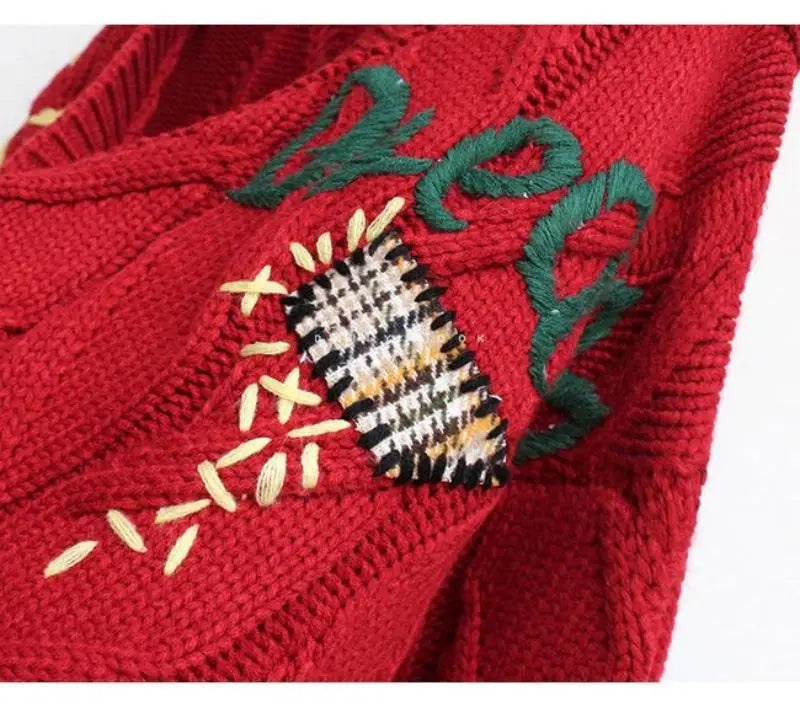 ROBBY Embroidery Cardigan