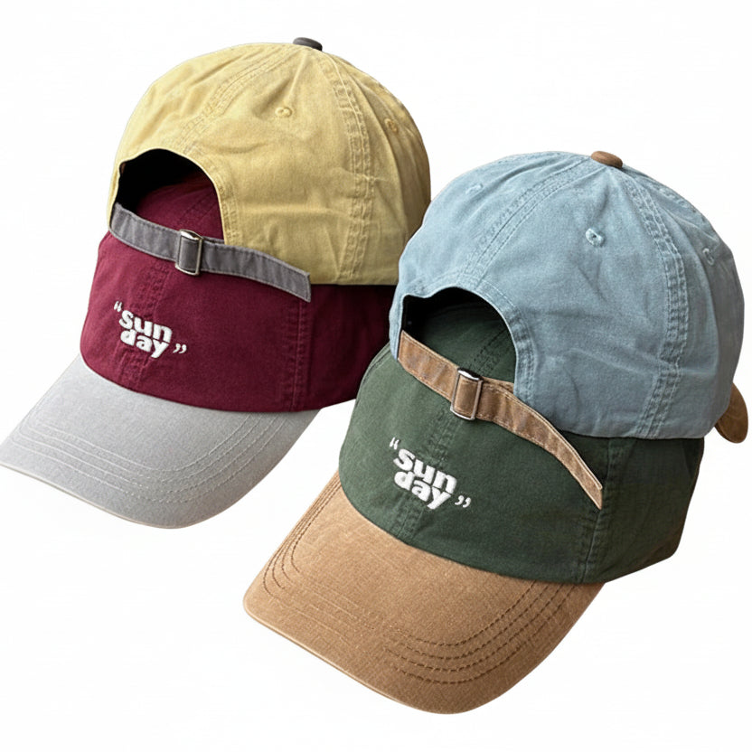ROBBY Sunny Day Embroidery Baseball Cap