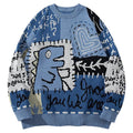 ROBBY Dino Knitted  Sweater V2