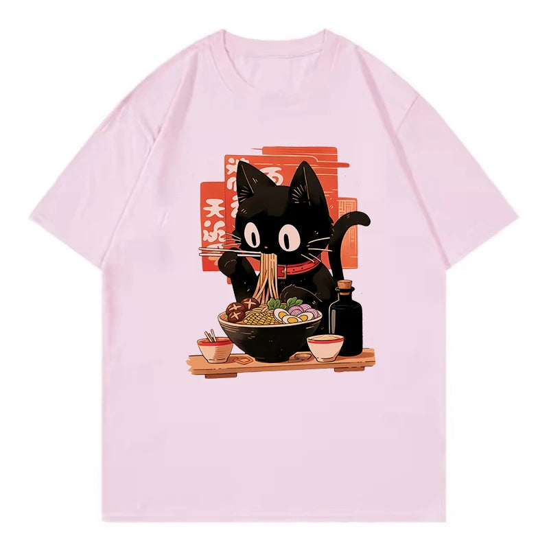 ROBBY Ramen Cat V4 T-Shirt
