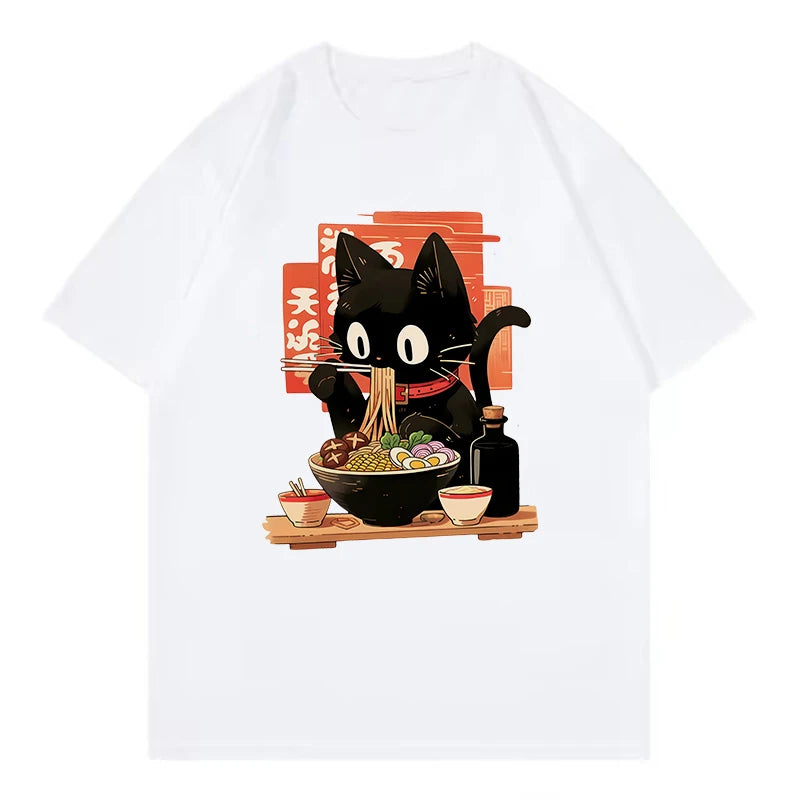 ROBBY Ramen Cat V4 T-Shirt