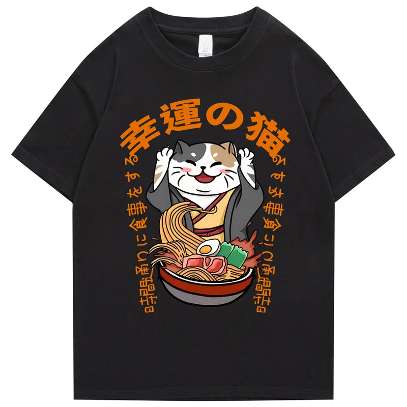 ROBBY Ramen Cat T-Shirt