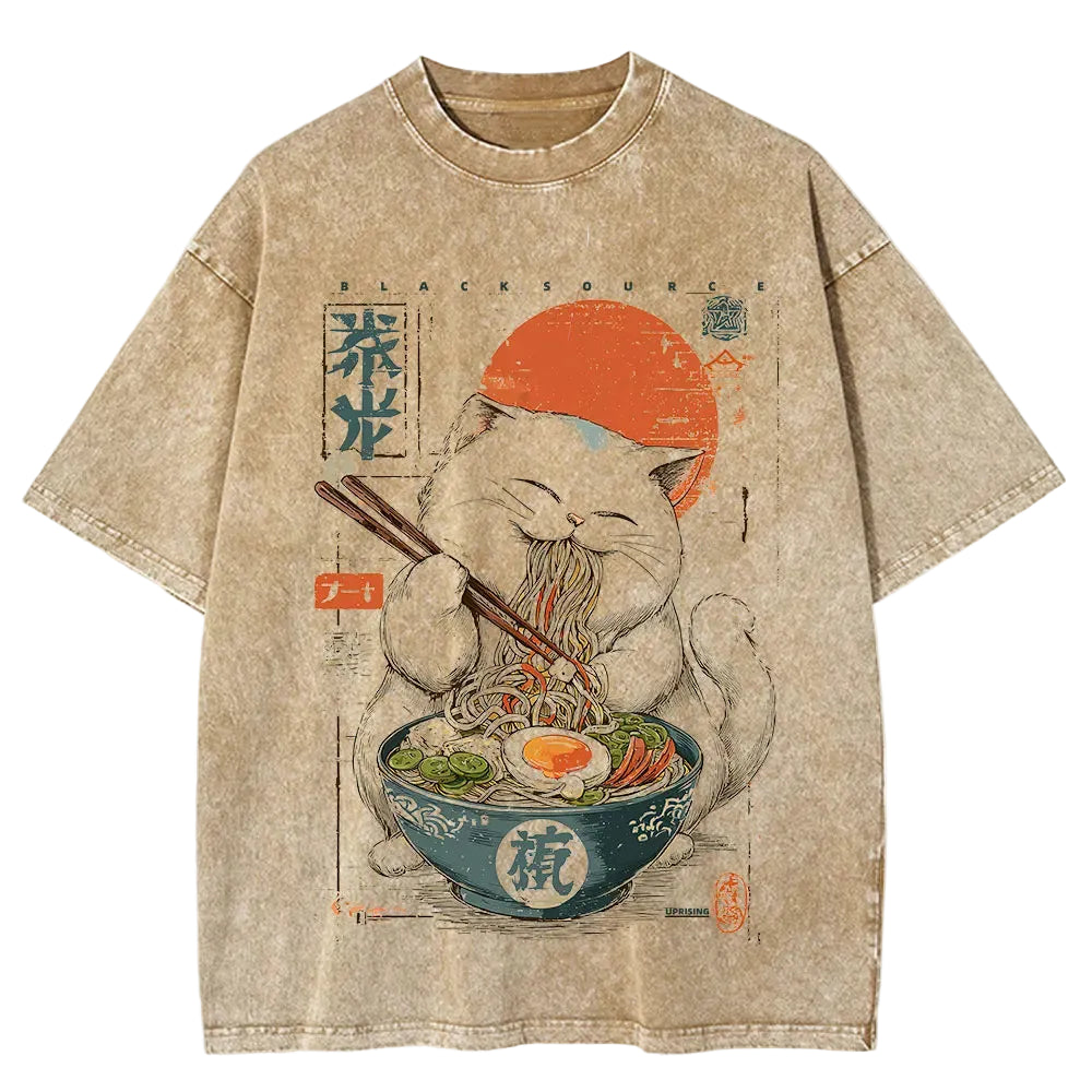 ROBBY Ramen Cat V3 T-Shirt
