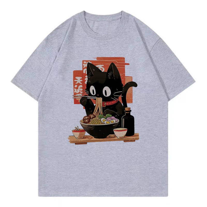ROBBY Ramen Cat V4 T-Shirt