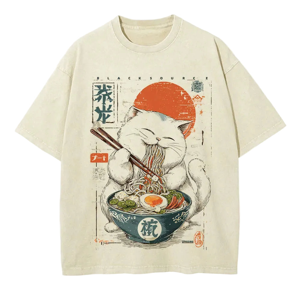ROBBY Ramen Cat V3 T-Shirt