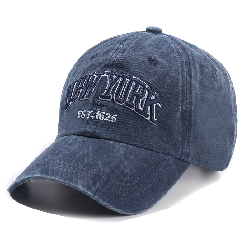 ROBBY New York Washed Snapback Hat