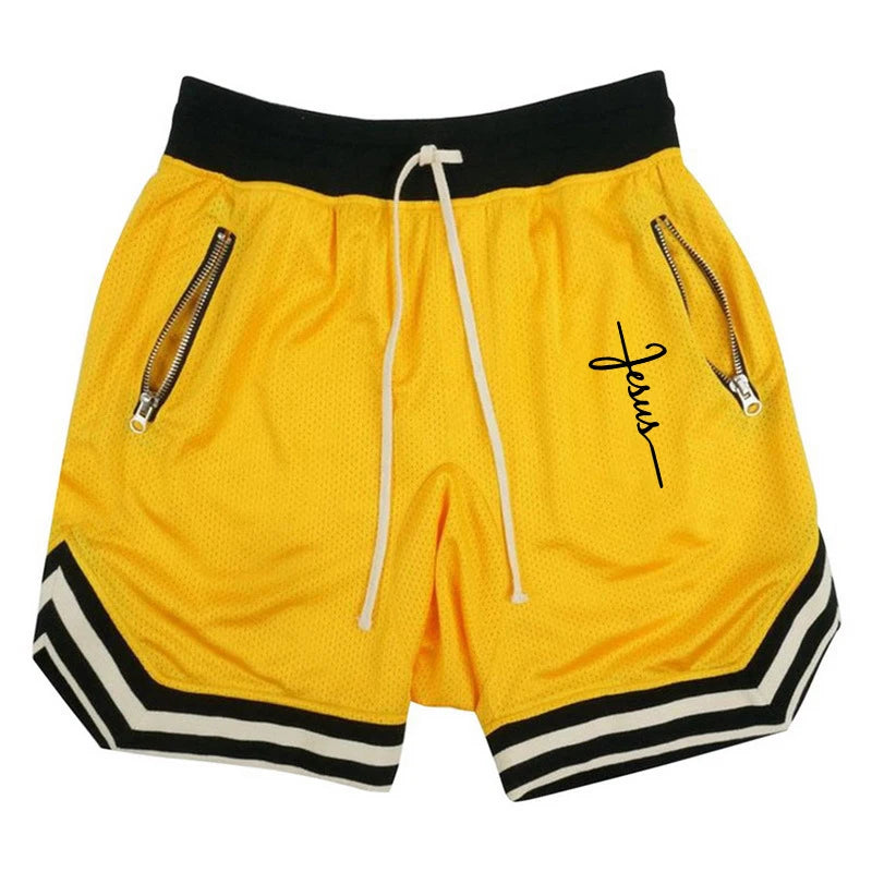 ROBBY Dry Fit Zipper Shorts