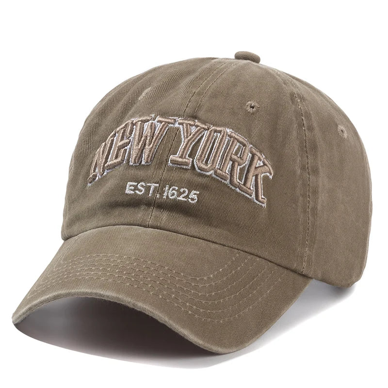 ROBBY New York Washed Snapback Hat