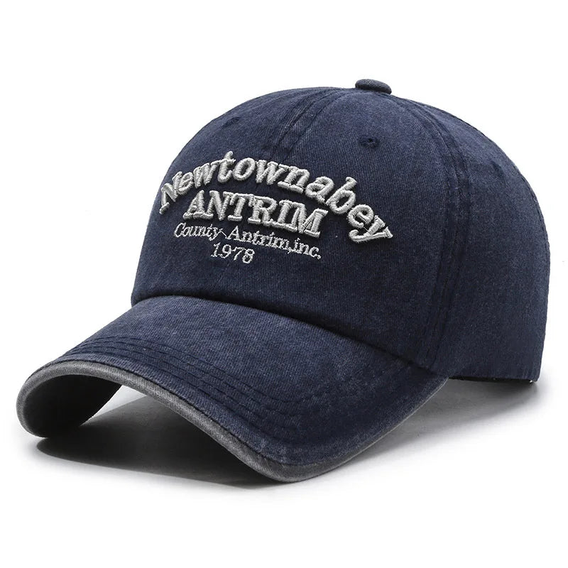 ROBBY Retro "New Town Abey" Baseball Cap