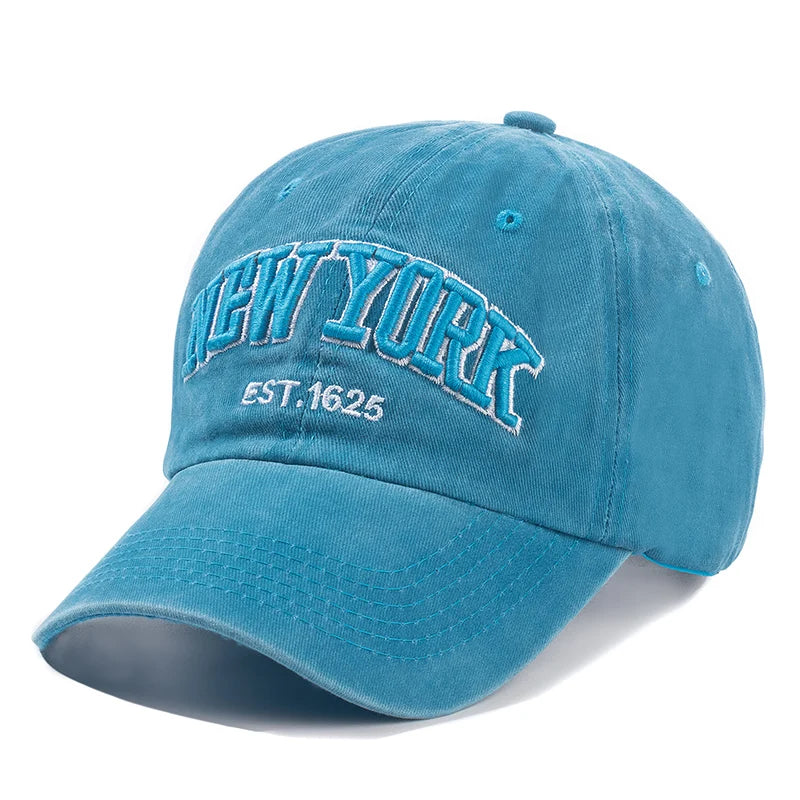 ROBBY New York Washed Snapback Hat