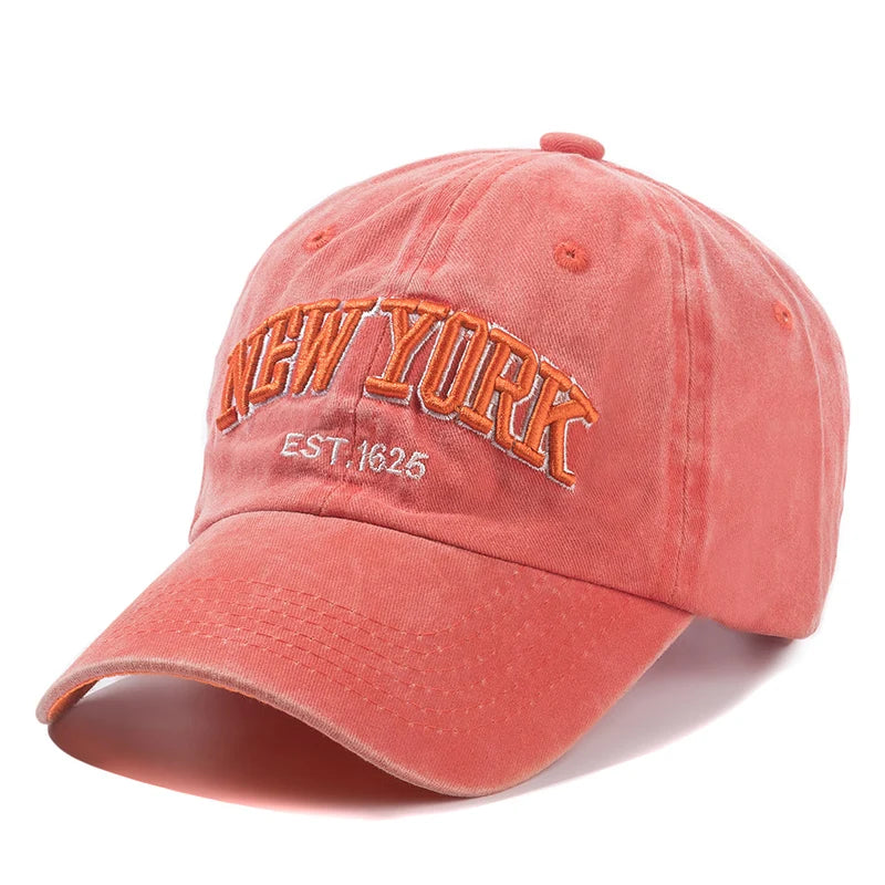 ROBBY New York Washed Snapback Hat