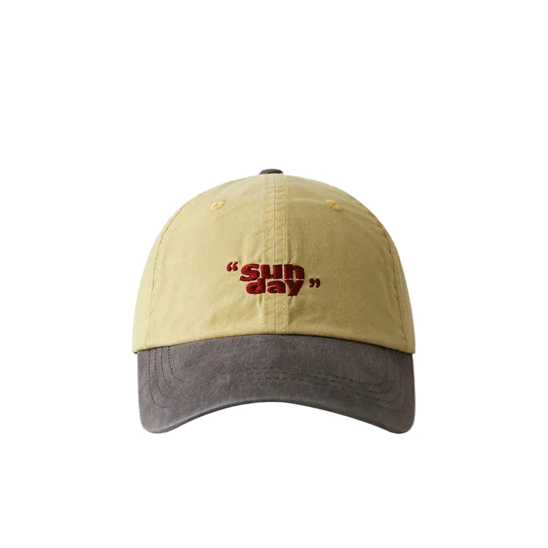 ROBBY Sunny Day Embroidery Baseball Cap