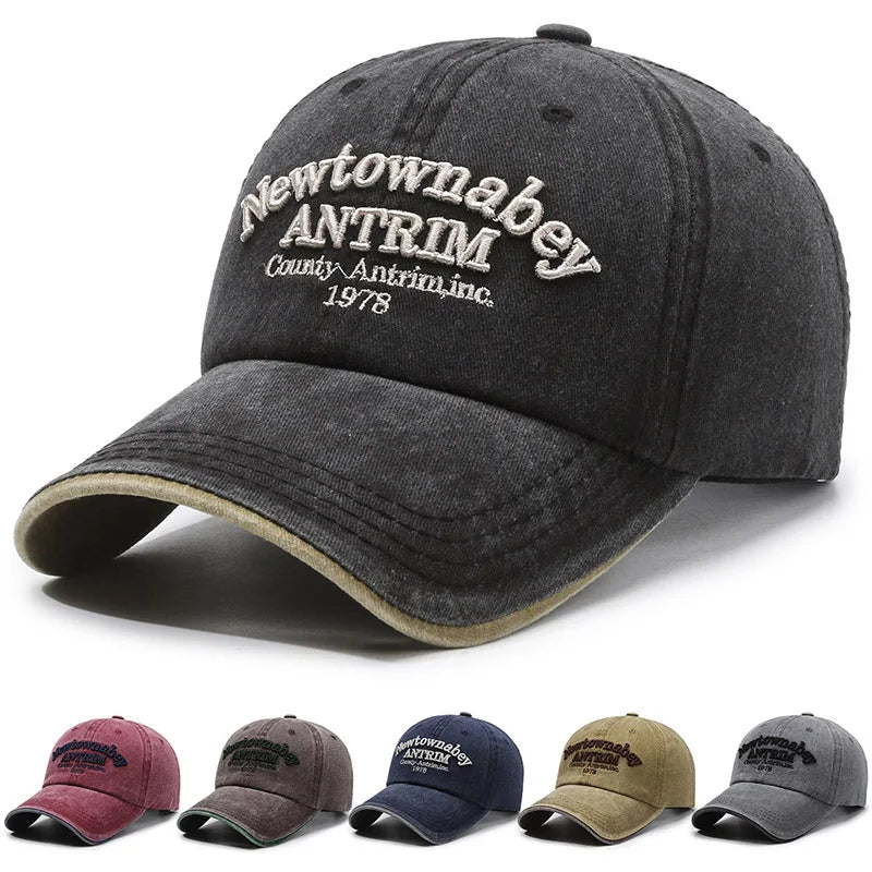 ROBBY Retro "New Town Abey" Baseball Cap