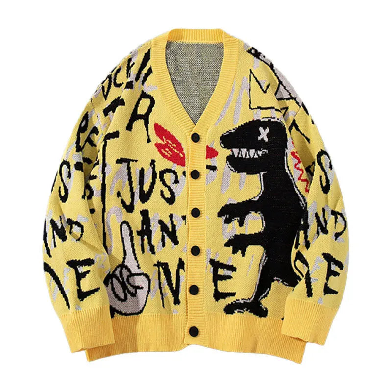 ROBBY Golden Dino Cardigan