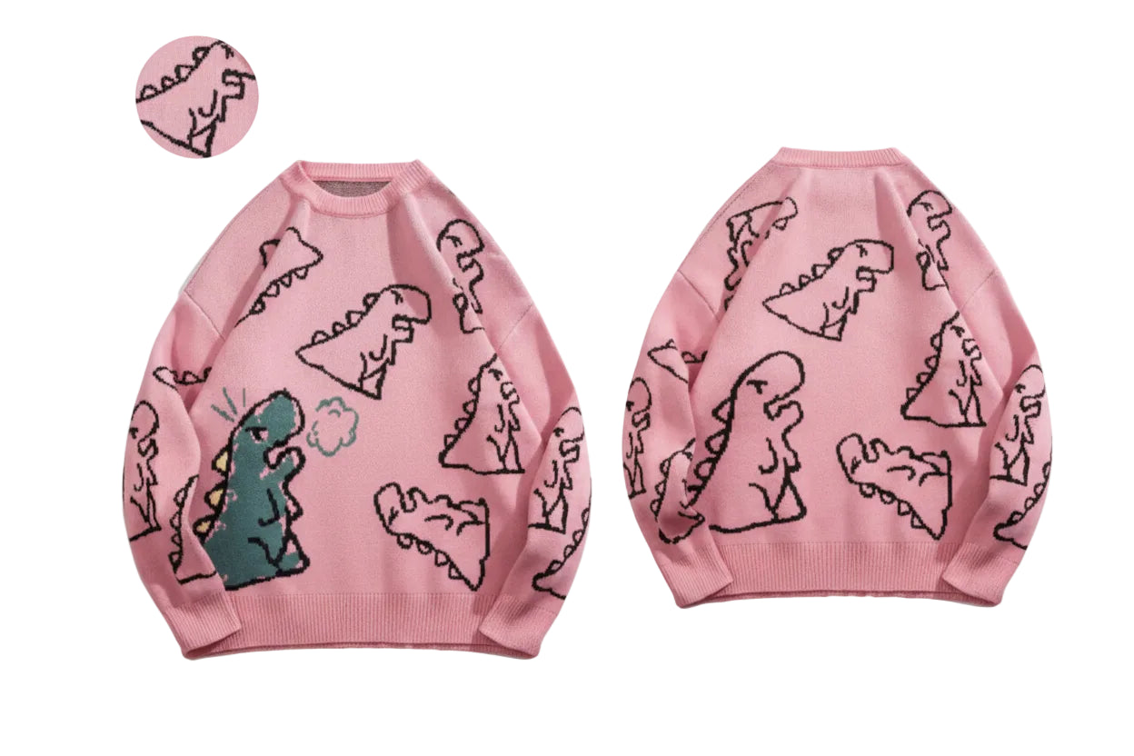 ROBBY Dino Knitted Sweater Type 2