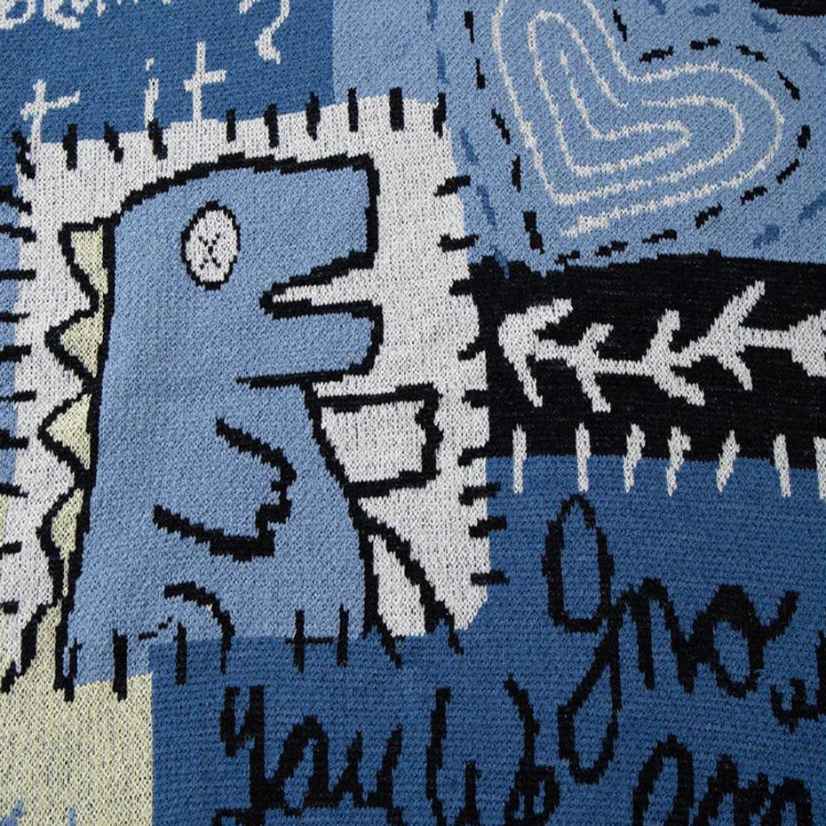 ROBBY Dino Knitted  Sweater V2