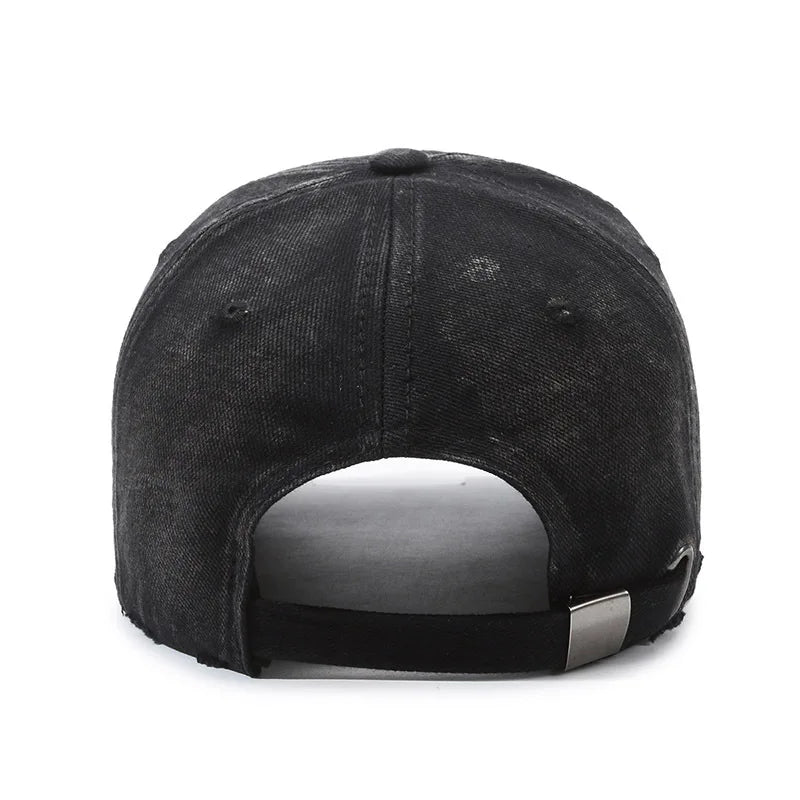 ROBBY NY Ripped Baseball Cap