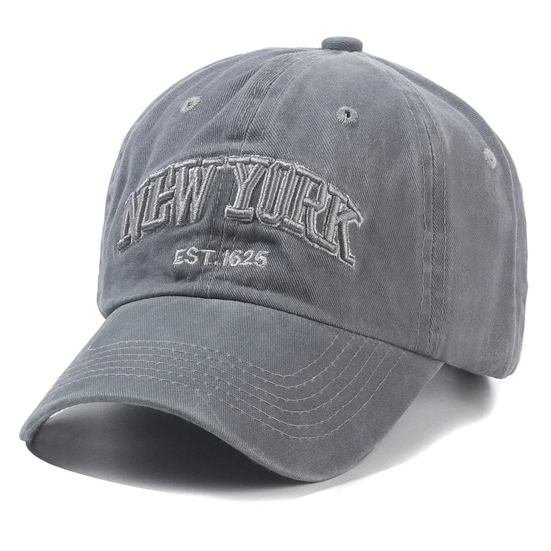 ROBBY New York Washed Snapback Hat