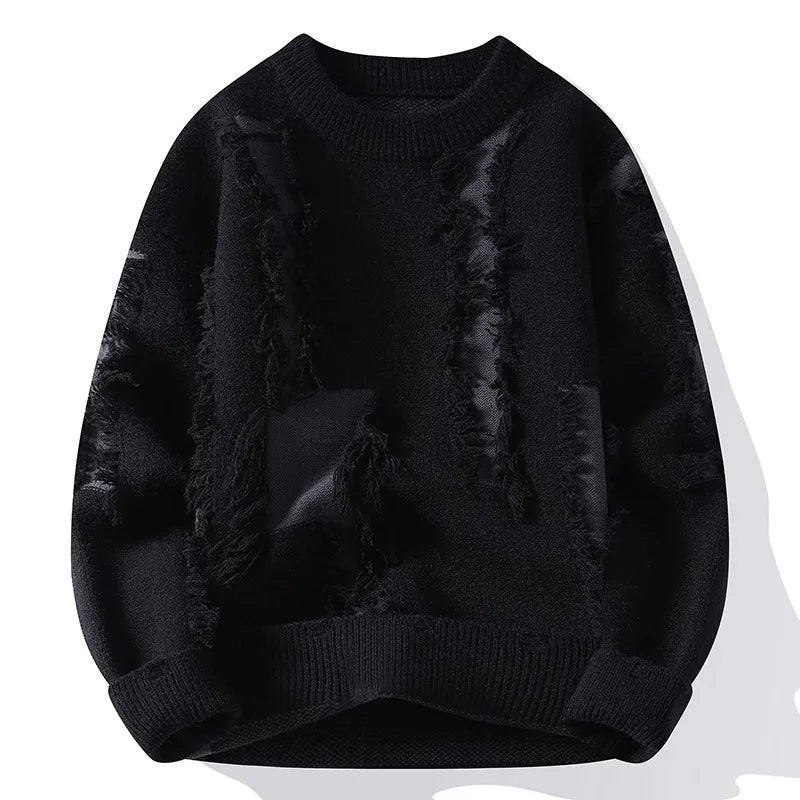 ROBBY Ripped Knitted Sweater