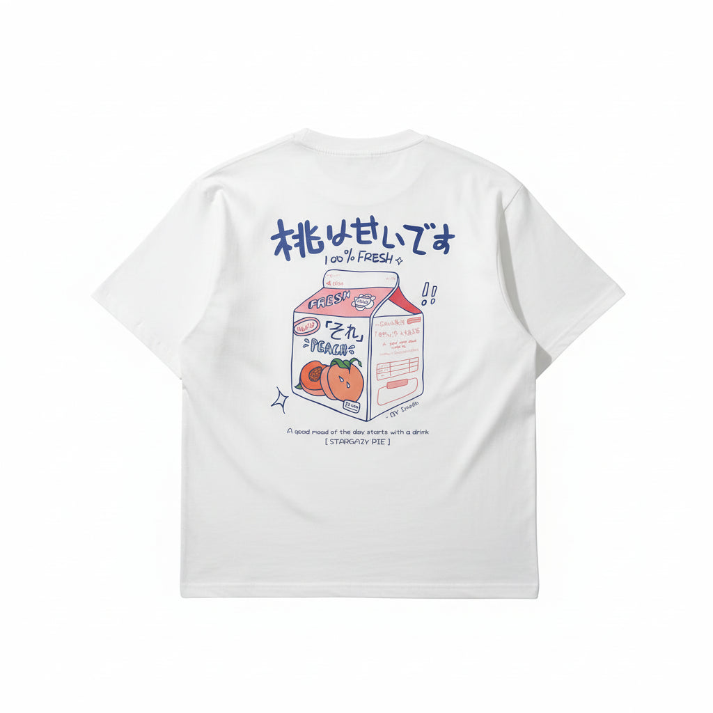 ROBBY Peach Carton T-Shirt